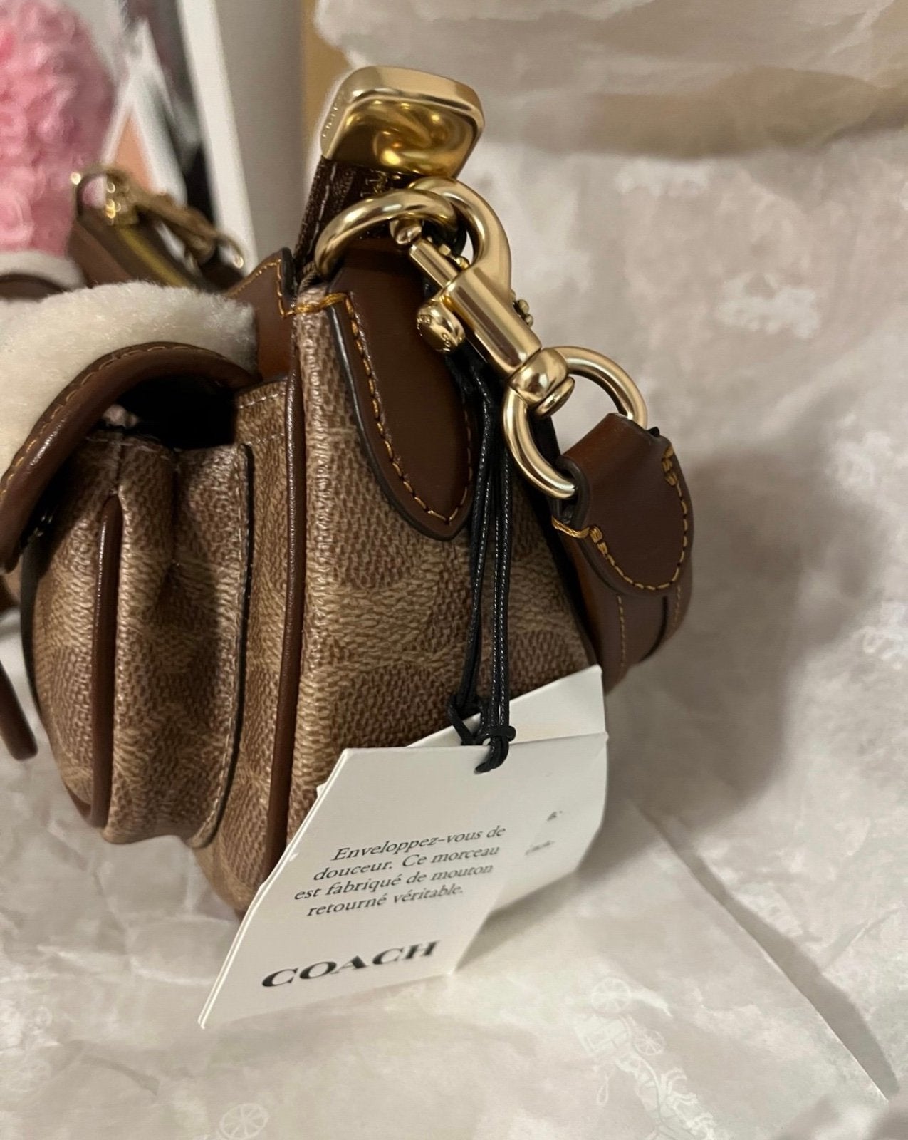 NWT Coach Ashton signature bag