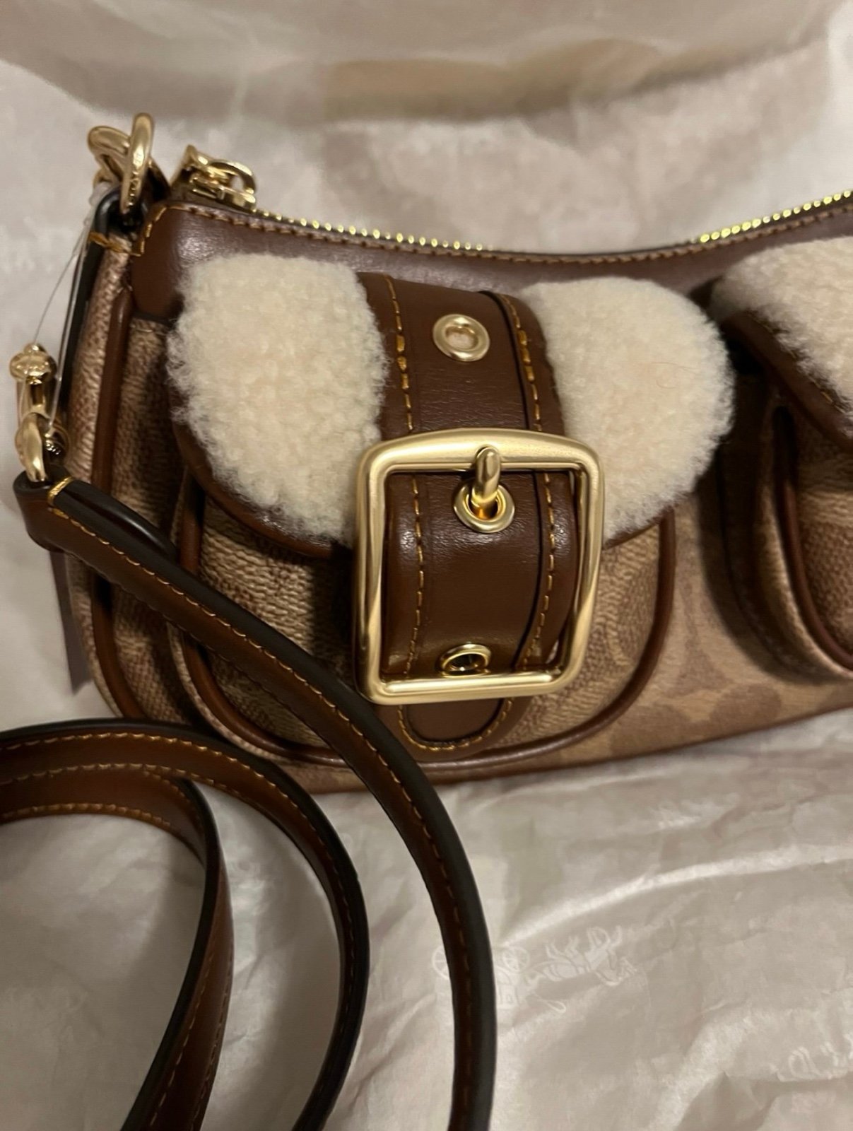 NWT Coach Ashton signature bag