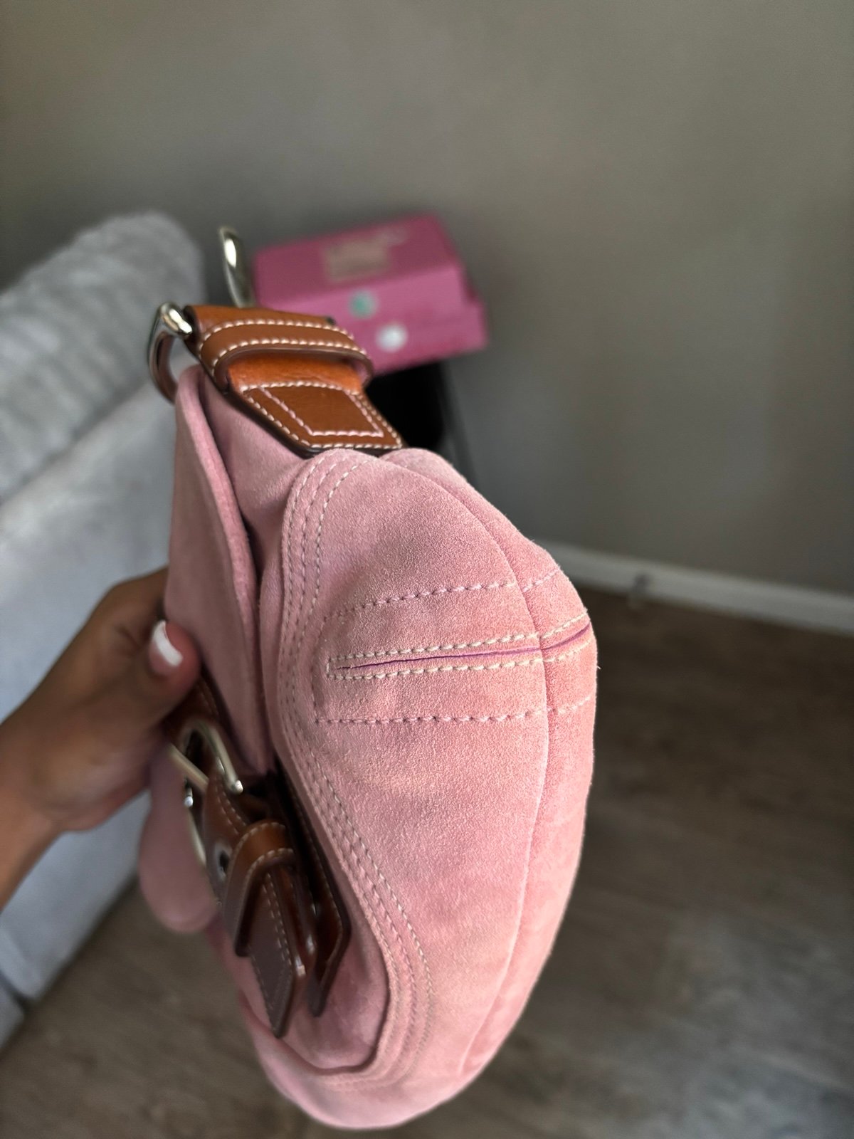 COACH SOHO PINK SIGNATURE