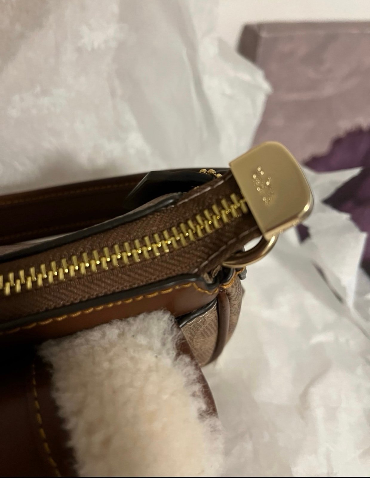 NWT Coach Ashton signature bag