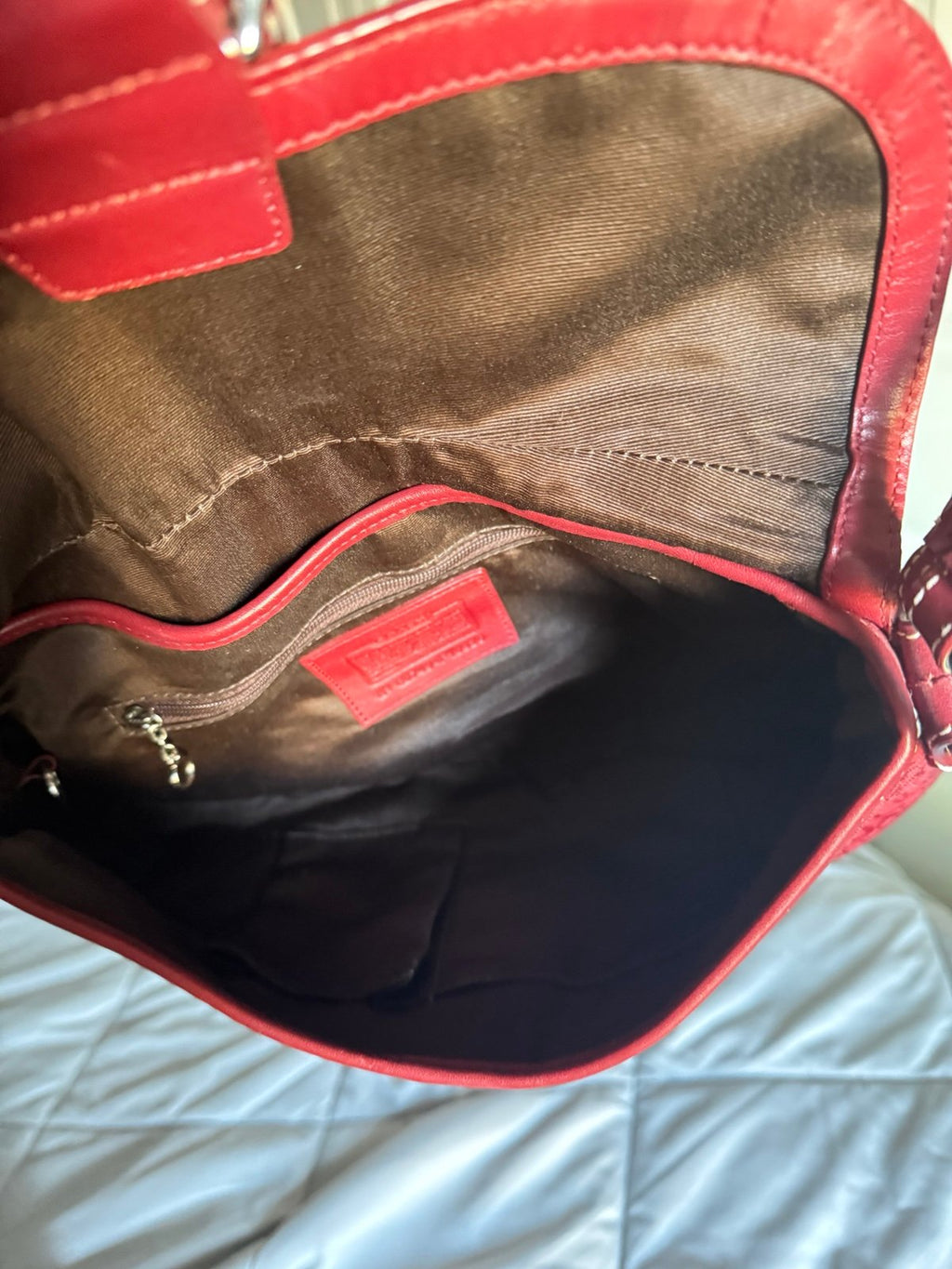 COACH SOHO RED SIGNATURE
