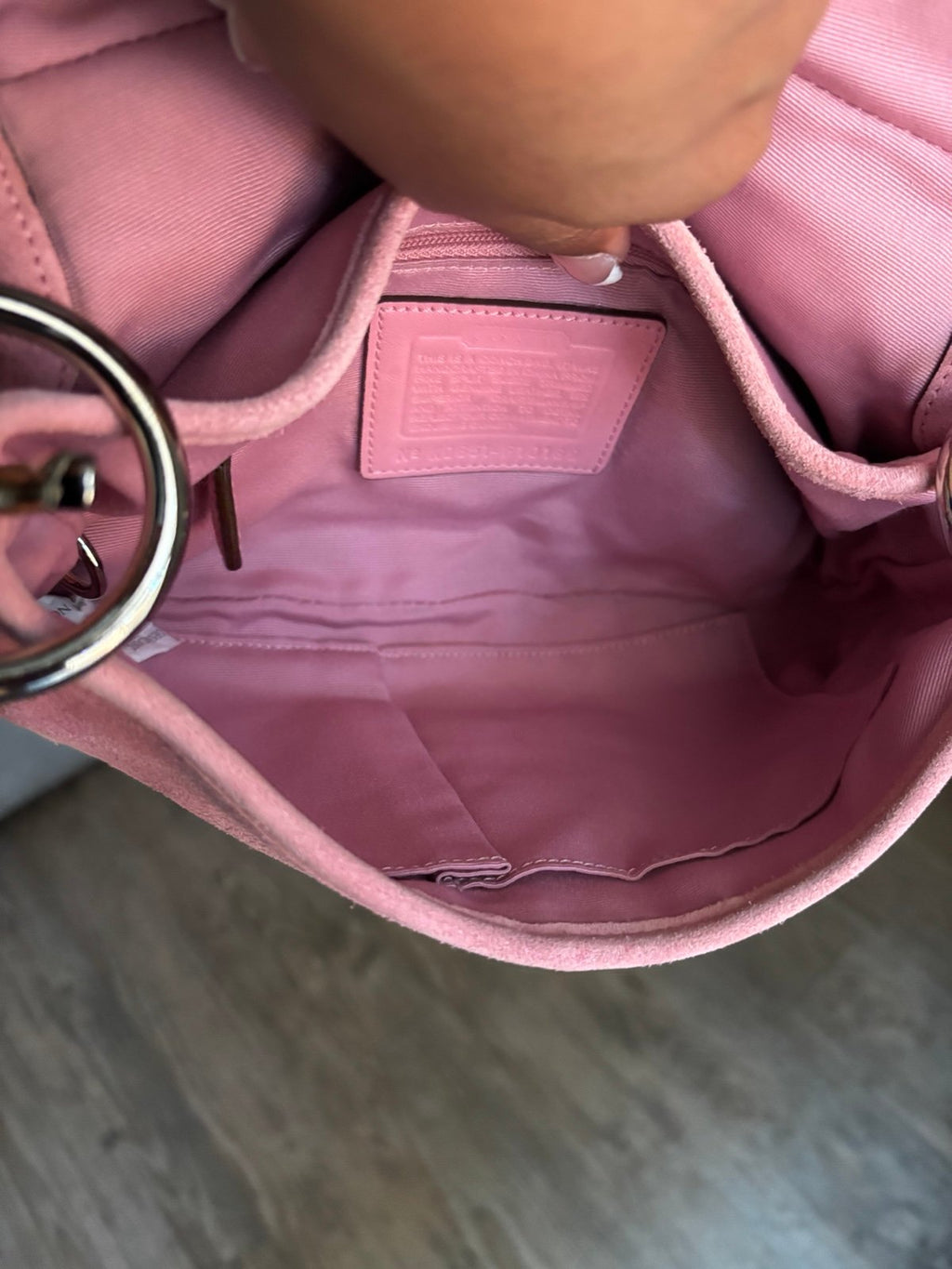 COACH SOHO PINK SIGNATURE