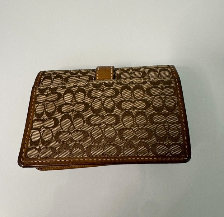 Coach Soho Brown Shoulder Bag + Matching Wallet