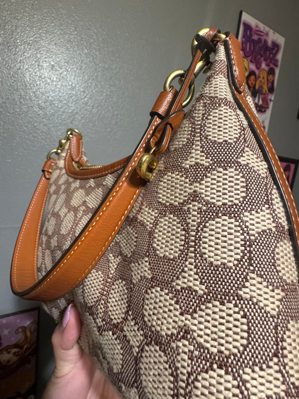Coach Juliet 25 Signature Textile Jacquard Shoulder Bag