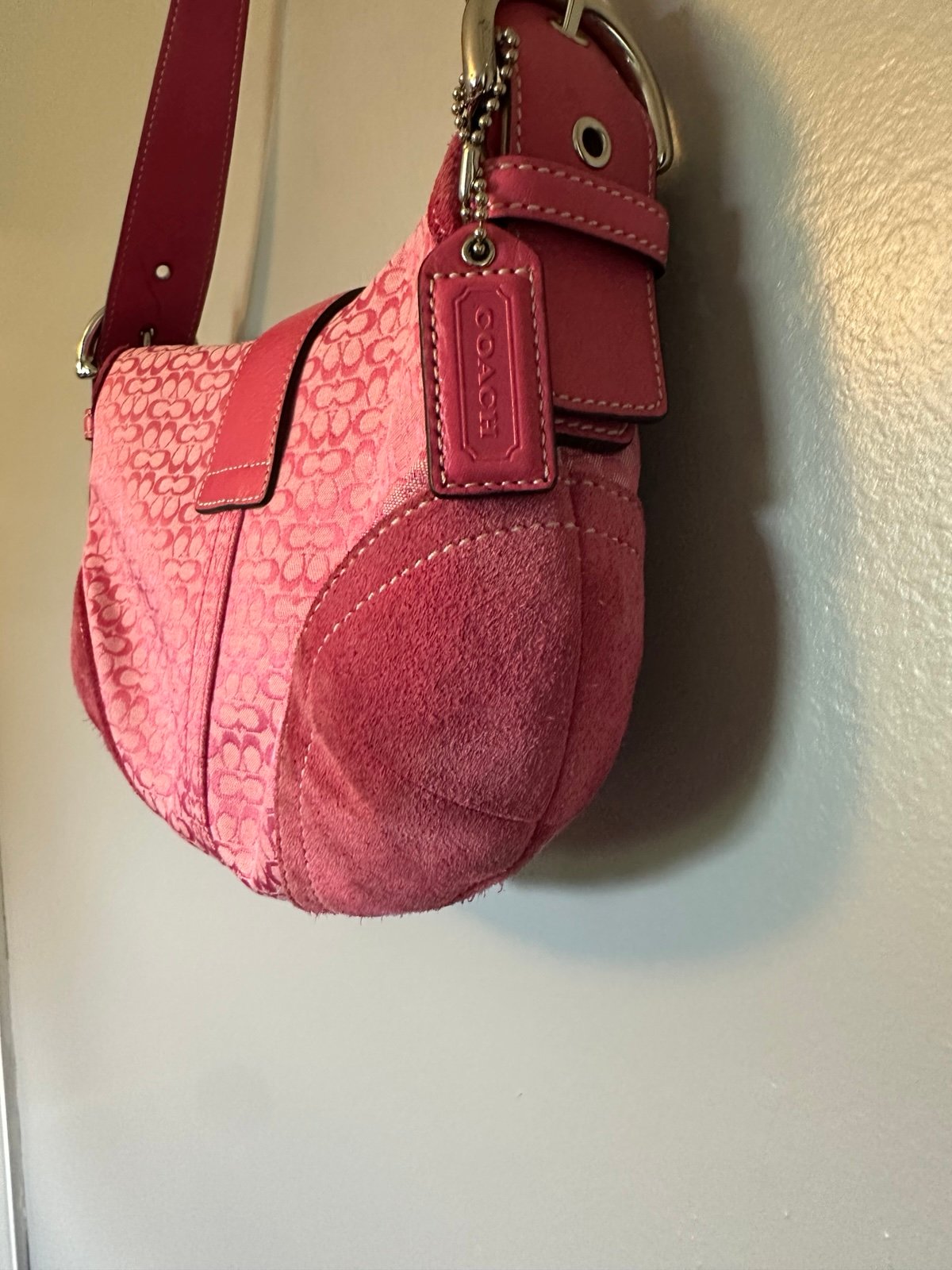 COACH Soho Signature pink