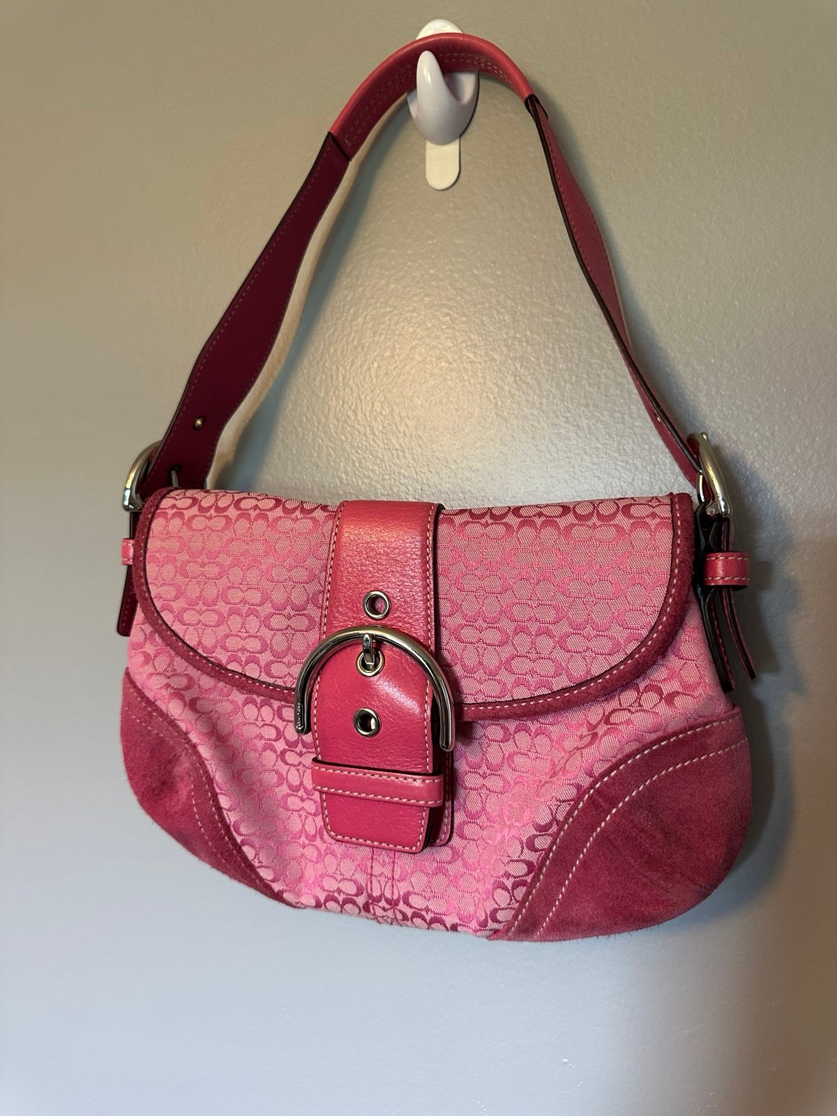 COACH Soho Signature pink