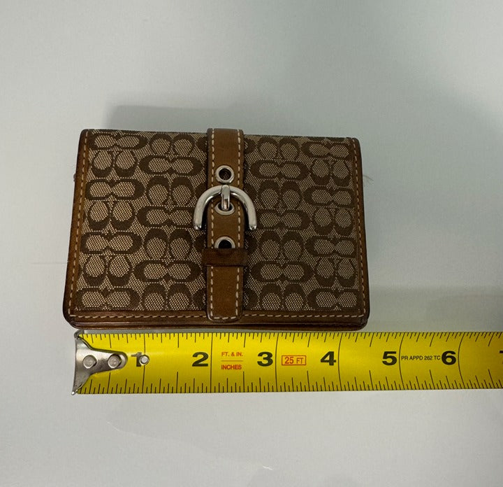 Coach Soho Brown Shoulder Bag + Matching Wallet