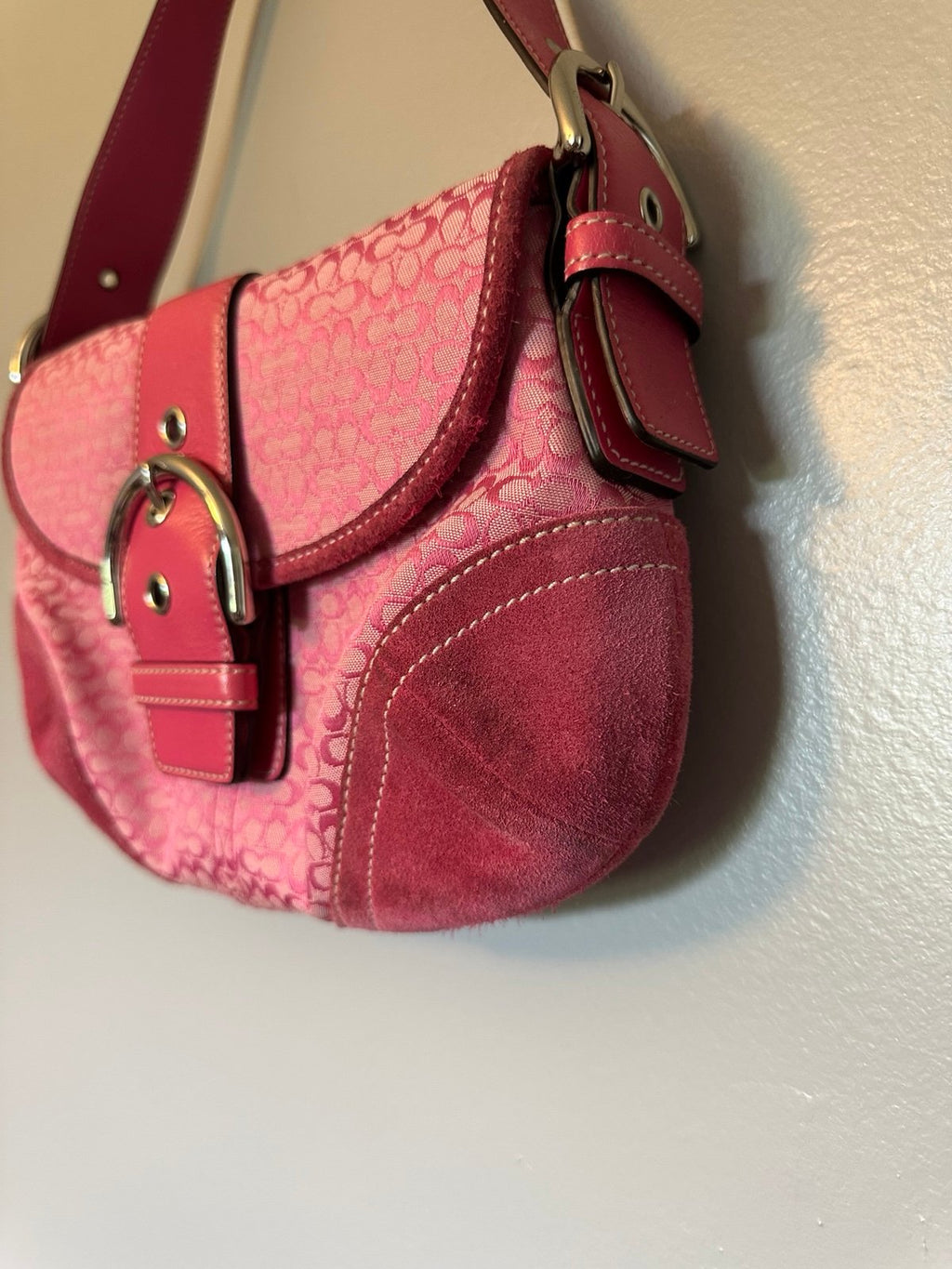 COACH Soho Signature pink