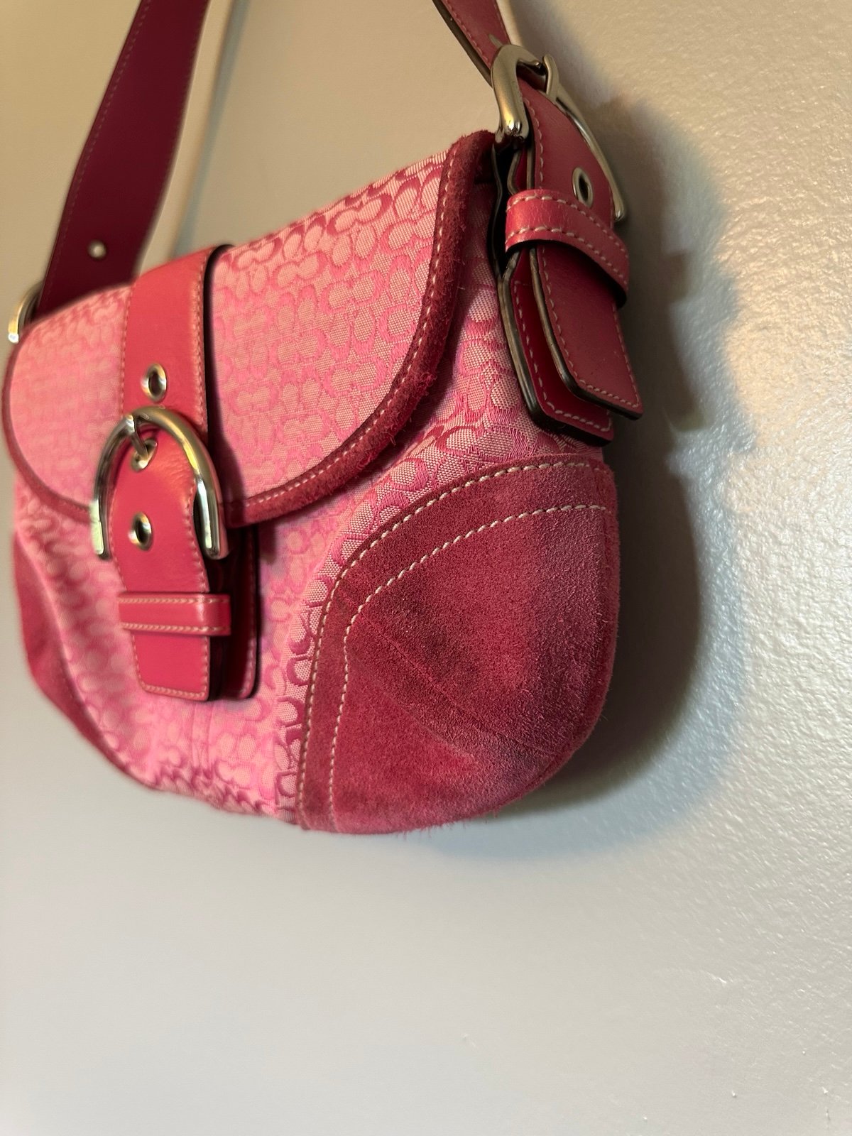 COACH Soho Signature pink