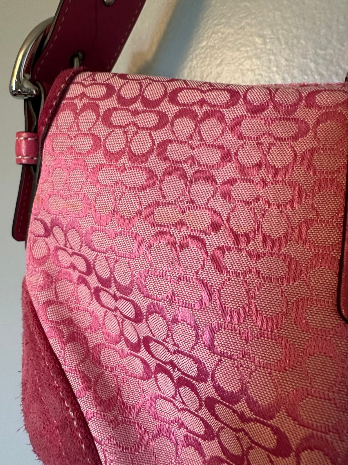 COACH Soho Signature pink