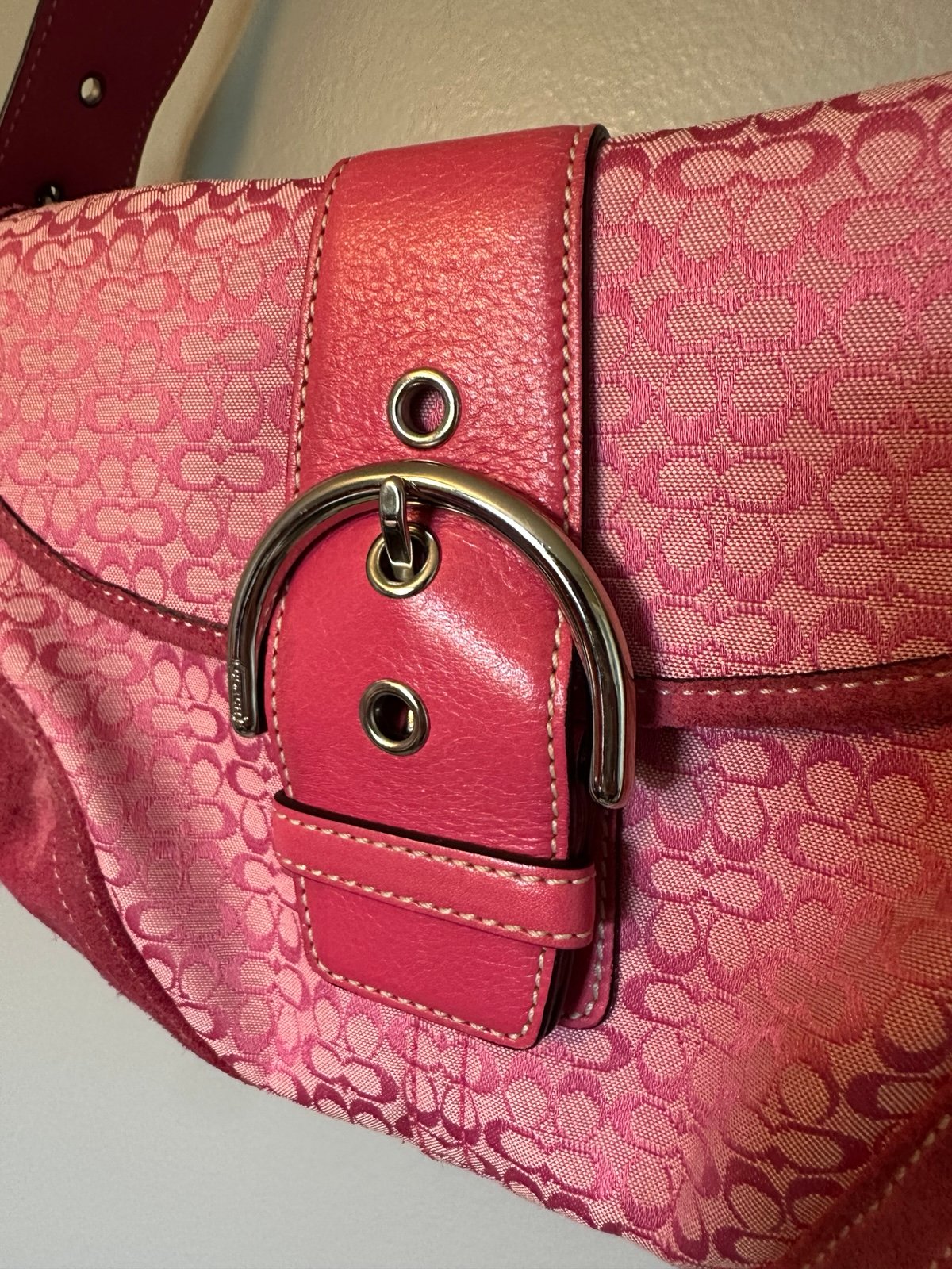 COACH Soho Signature pink