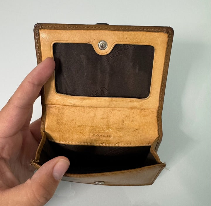 Coach Soho Brown Shoulder Bag + Matching Wallet